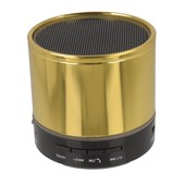 Głośnik Multimedialny Bluetooth metalowy LED złoty do Coolpad Modena 2