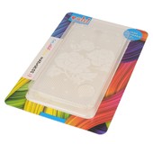 Pokrowiec etui silikonowe Koronka Róża biała Microsoft Lumia 640 / 7