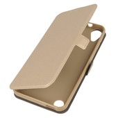 Pokrowiec etui Flexi Book z�oty do HTC Desire 530