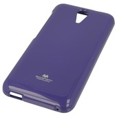 etui na ty� etui silikonowe Mercury JELLY CASE fioletowy do HTC Desire 620