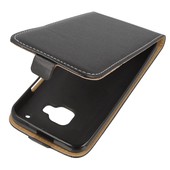 etui z klapk� z klapk� na magnes Prestige Slim Flexi czarny do HTC One M9 Prime CE