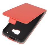 etui z klapk� z klapk� na magnes Prestige Slim Flexi czerwony do HTC One M9 Prime CE