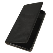 Pokrowiec etui z klapk Magnet Book czarne do HTC U11 Life
