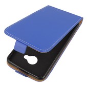 etui z klapk� z klapk� na magnes Prestige Slim Flexi niebieski do HTC U Play