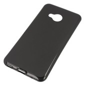 etui prze�roczyste silikonowe etui BACK CASE czarne do HTC U Play