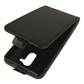 etui z klapk� z klapk� na magnes Prestige Slim Flexi czarne do HUAWEI Honor 6C