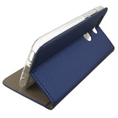 Pokrowiec etui z klapką Magnet Book granatowe HUAWEI Honor View 20 / 4