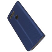 Pokrowiec etui z klapką Magnet Book granatowe HUAWEI Honor View 20 / 5