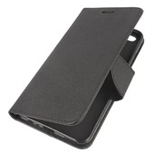 etui z kieszonk� etui z klapk� na magnes Fancy Case czarne do HUAWEI Honor 8 Pro