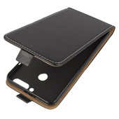 etui z klapk� z klapk� na magnes Prestige Slim Flexi czarny do HUAWEI Honor 8 Pro