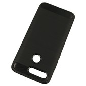 Pokrowiec etui pancerne Karbon Case czarne HUAWEI Honor View 20 / 7