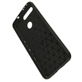 Pokrowiec etui pancerne Karbon Case czarne HUAWEI Honor View 20 / 8