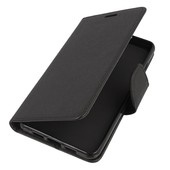 Pokrowiec etui z klapk na magnes Fancy Case czarne do Lenovo P2