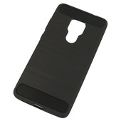 Pokrowiec etui pancerne Karbon Case czarne do HUAWEI Mate 20