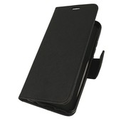 Pokrowiec etui z klapk� na magnes Fancy Case czarne do HUAWEI Mate 20 Lite