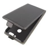 etui z klapk� z klapk� na magnes Prestige Slim Flexi czarny do HUAWEI Nova 2 Plus