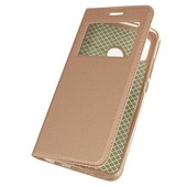 etui z klapk� etui Smart Look z okienkiem r�owe do HUAWEI P20 Lite