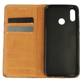 Pokrowiec etui skórzane Flexi Book Special czarne HUAWEI P20 Lite / 3