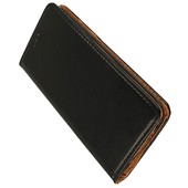 Pokrowiec etui skórzane Flexi Book Special czarne HUAWEI P20 Lite / 5