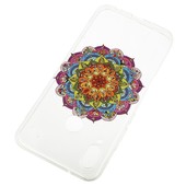 Pokrowiec etui silikonowe wzór Kolorowa Mandala HUAWEI P Smart / 2