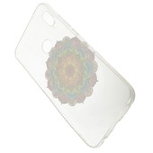 Pokrowiec etui silikonowe wzór Kolorowa Mandala HUAWEI P Smart / 3