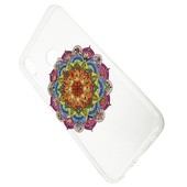 Pokrowiec etui silikonowe wzór Kolorowa Mandala HUAWEI P Smart / 4