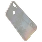 Pokrowiec etui silikonowe wzór Egzotyczne Palmy HUAWEI P Smart Plus / 3