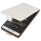Pokrowiec z klapk� na magnes Prestige Slim Flexi bia�y do HUAWEI P8