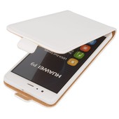 etui z klapk� z klapk� na magnes Prestige Slim Flexi bia�y do HUAWEI P9