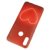 Pokrowiec etui silikonowe wzór Neonowe serce HUAWEI P Smart / 2