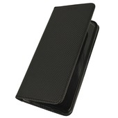 Pokrowiec etui z klapk Magnet Book czarne do HUAWEI P Smart Plus