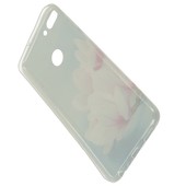 Pokrowiec etui silikonowe wzór Kwitnąca Magnolia HUAWEI P Smart / 3