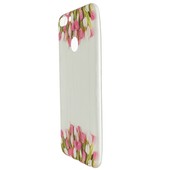 Pokrowiec etui silikonowe wzór Tulipany HUAWEI P Smart / 4