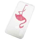 Pokrowiec etui silikonowe wzór Flaming HUAWEI P Smart Plus / 2