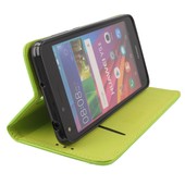 Pokrowiec etui z klapką Magnet Book zielone myPhone C-Smart Pix / 6