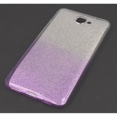etui brokatowe etui z brokatem Bling Ombre fioletowe do HUAWEI Y7