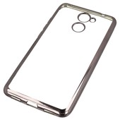 etui na ty� etui �elowe Ultracienkie z ramk� czarne do HUAWEI Y7