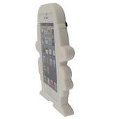 Pokrowiec etui silikonowe 3D Gwiezdne Wojny Szturmowiec biały APPLE iPhone 5 / 6