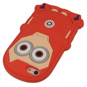 Pokrowiec etui silikonowe 3D Małpa czerwona APPLE iPhone 5 / 2