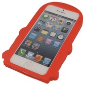 Pokrowiec etui silikonowe 3D Małpa czerwona APPLE iPhone 5 / 3