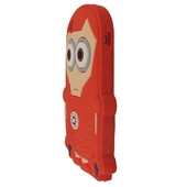 Pokrowiec etui silikonowe 3D Małpa czerwona APPLE iPhone 5 / 5