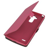 Pokrowiec etui Flexi Book rowe do LG G4 Stylus