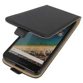 Pokrowiec z klapk na magnes Prestige Slim Flexi czarny do LG Nexus 5X