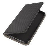 Pokrowiec etui z klapk Magnet Book czarne do SAMSUNG Galaxy S5 Neo