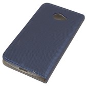 Pokrowiec etui z klapką Magnet Book granatowe myPhone C-Smart Pix / 4