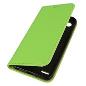 Pokrowiec etui z klapk Magnet Book zielone do LG Q6