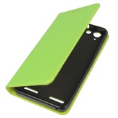 etui z kieszonk� etui z klapk� Magnet Book zielone do Lenovo Vibe K5
