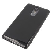 etui prze�roczyste silikonowe etui BACK CASE czarne do Lenovo K6 Note