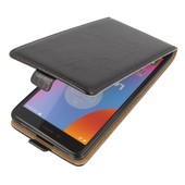 etui z klapk� z klapk� na magnes Prestige Slim Flexi czarny do Lenovo K6 Note