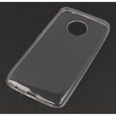 Pokrowiec silikonowe etui Back Case przeroczyste do MOTOROLA Moto G5 Plus
